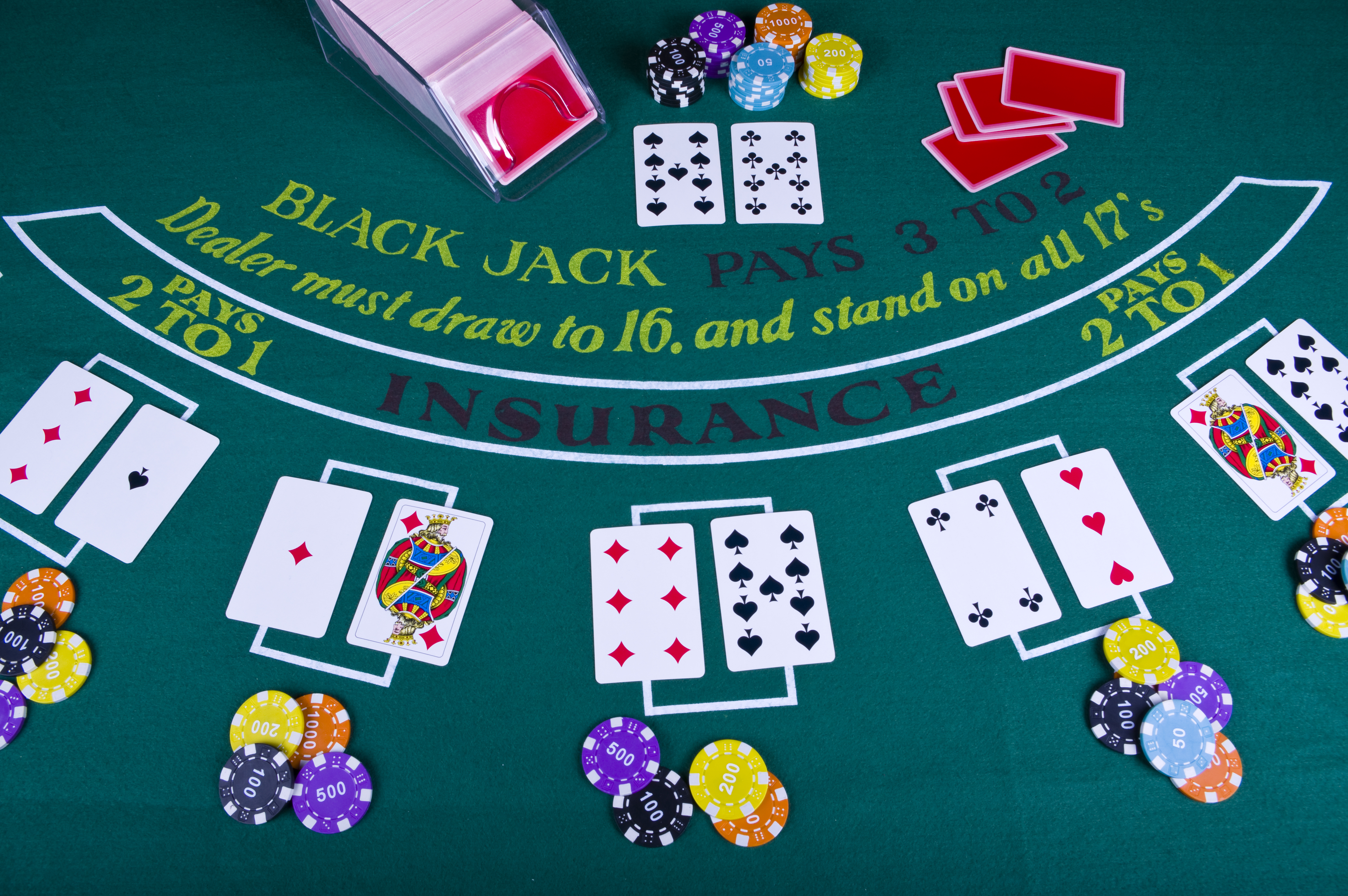 Spieltisch Black Jack