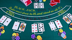 Spieltisch Black Jack