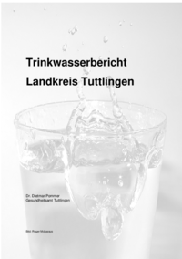 Vorschaubild: Trinkwasserbericht des Landkreises Tuttlingen
