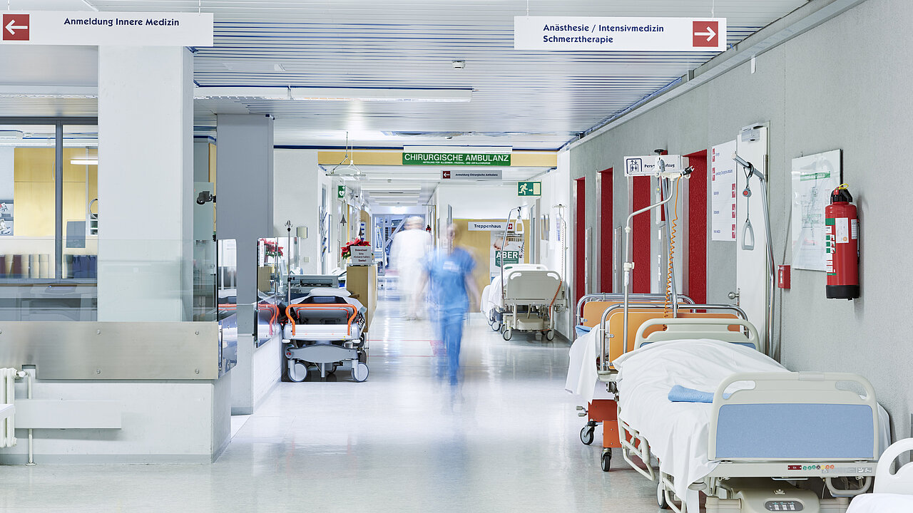 Krankenhausflur