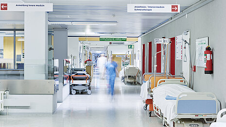 Krankenhausflur