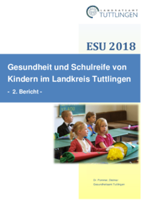 Vorschaubild: Gesundheit und Schulreife bei Kindern im Landkreis Tuttlingen – ESU 2018