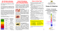 Vorschaubild: Sonne & Solarien - UV-Index. So stark ist die UV-Strahlung
