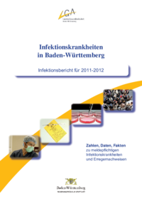 Vorschaubild: Infektionskrankheiten in Baden-Württemberg - Infektionsbericht 2011-2012