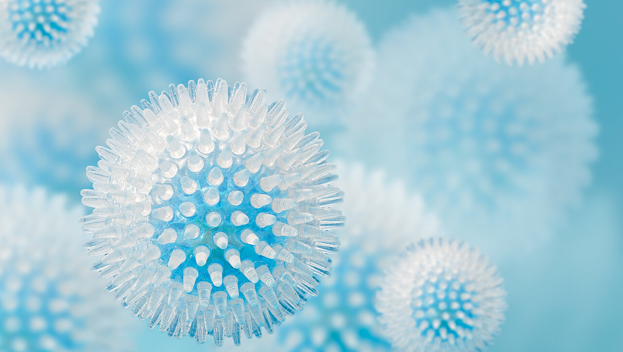 Bild von COVID-19-Viren